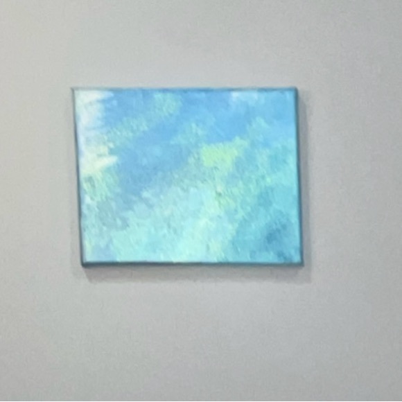 ONE OF A KIND Handmade Abstract on Canvas 8 x 10 Gorgeous Just see photos :) !! - Picture 2 of 13